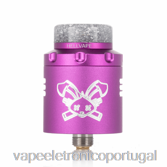 Vape Eletrônico Hellvape Dead Coelho V3 24mm Rda Roxo